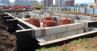 Фундаменты промышленных зданий в Выксе цена от 25205 руб. - заказать строительство фундамента промздания под стальные колонны